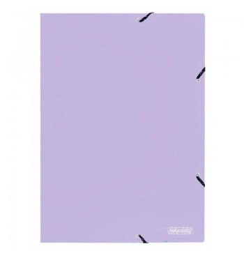 ΝΤΟΣΙΕ PP ΠΛΑΣΤΙΚΟ ΜΕ ΛΑΣΤΙΧΟ COLORFIX 25x35cm ΔΙΑΦΑΝΕΣ ΜΩΒ