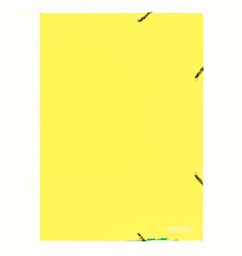 ΝΤΟΣΙΕ PP ΠΛΑΣΤΙΚΟ ΜΕ ΛΑΣΤΙΧΟ COLORFIX 25x35cm ΔΙΑΦΑΝΕΣ ΦΩΣΦΟΡΙΖΕ ΚΙΤΡΙΝΟ