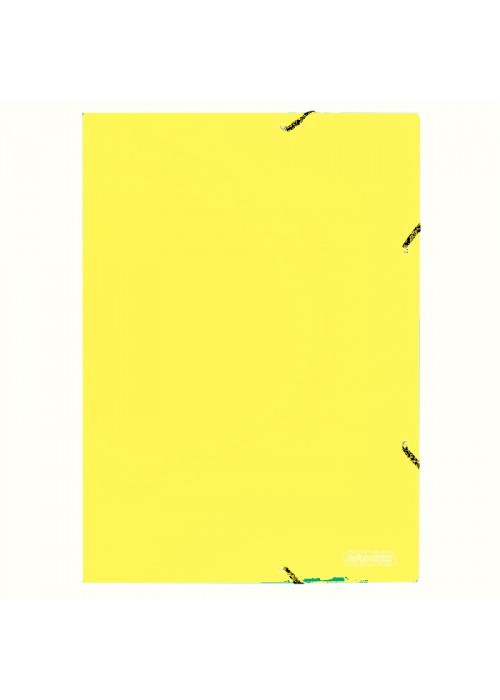 ΝΤΟΣΙΕ PP ΠΛΑΣΤΙΚΟ ΜΕ ΛΑΣΤΙΧΟ COLORFIX 25x35cm ΔΙΑΦΑΝΕΣ ΦΩΣΦΟΡΙΖΕ ΚΙΤΡΙΝΟ