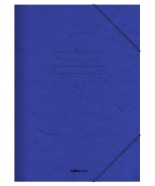 SALKO ΝΤΟΣΙΕ ΜΕ ΛΑΣΤΙΧΟ PRESPAN 25x35cm ΜΠΛΕ