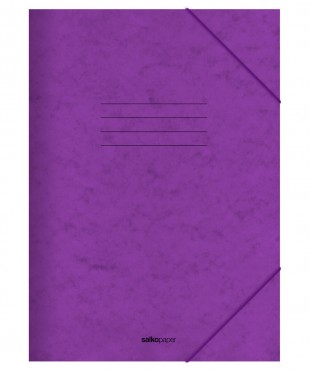 SALKO ΝΤΟΣΙΕ ΜΕ ΛΑΣΤΙΧΟ PRESPAN 25x35cm ΜΩΒ