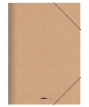 SALKO ΝΤΟΣΙΕ ΜΕ ΛΑΣΤΙΧΟ PRESPAN 25x35cm ΕΚΡΟΥ