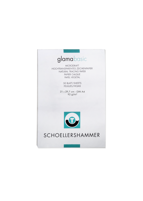 SCHOELLER ΜΠΛΟΚ ΡΙΖΟΧΑΡΤΟ Α4 92gr 50Φ. GLAMA BASIC
