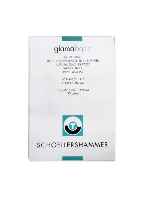 SCHOELLER ΜΠΛΟΚ ΔΙΑΦΑΝΕΣ Α3 92gr 50Φ. GLAMA BASIC